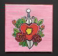 Image 1 of Sacred Heart Painting