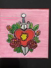 Image 2 of Sacred Heart Painting