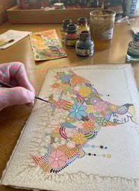 Image 4 of DIPPED IN DREAMS - framed original