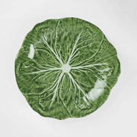 Image 1 of Melamine Cabbage Dinner Plate Green 