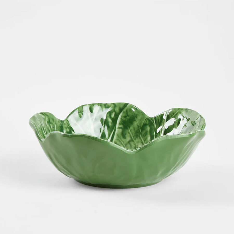 Image of Melamine Cabbage BowlGreen 