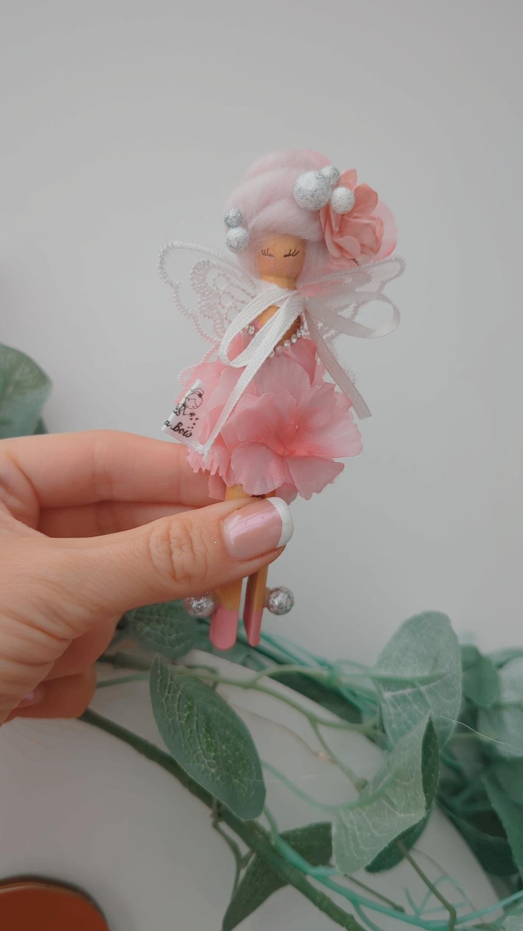 Image of READY TO POST FAIRY PEG DOLL