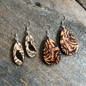 Wooden Earrings 