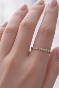 Image 8 of Stardust No. II Eternity Band