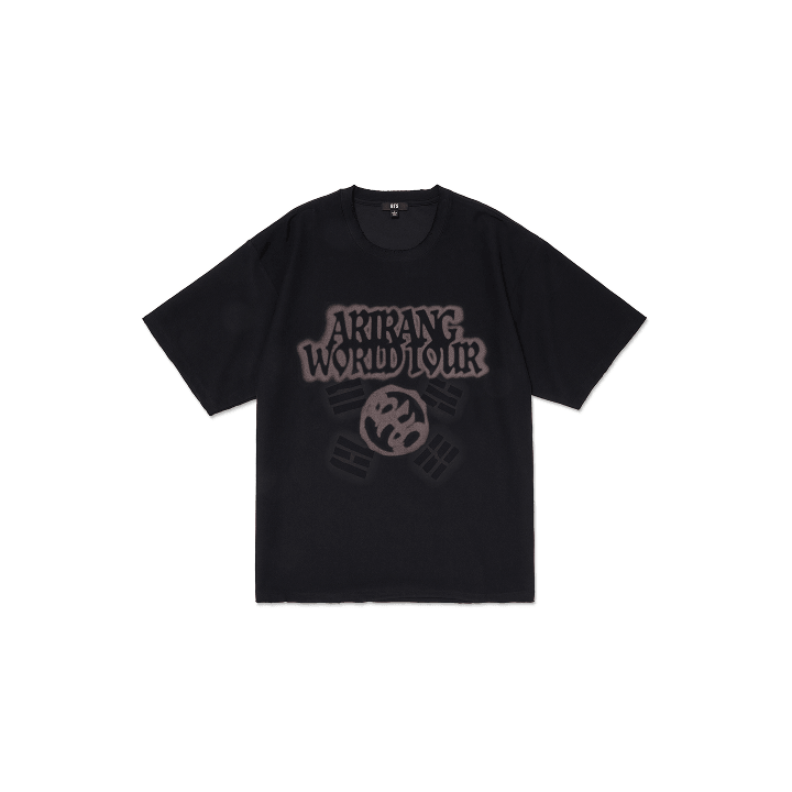 Image of [PRE-ORDER] BTS ‘Arirang’ Tour Merch T-Shirt (Black)