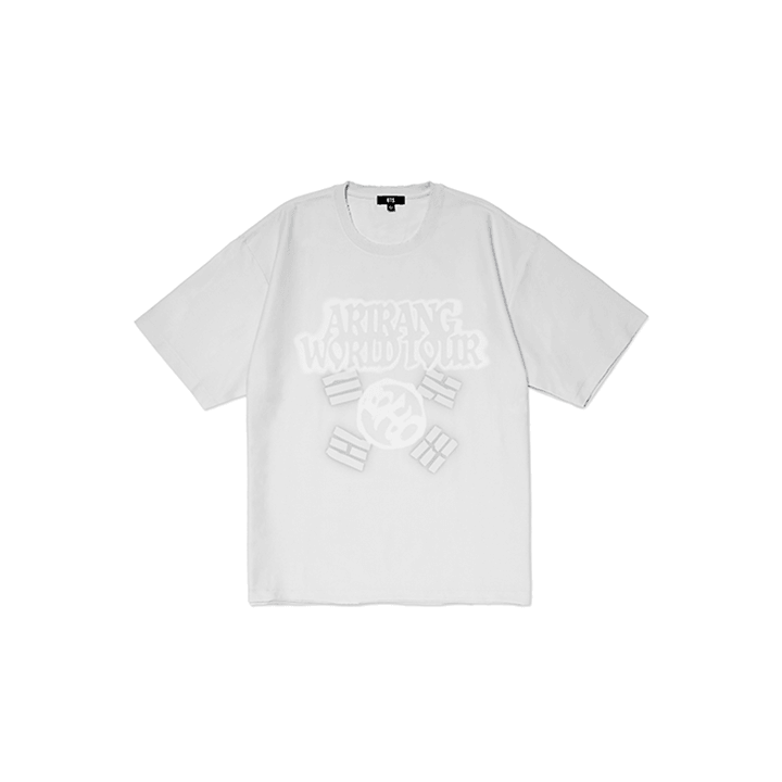 Image of [PRE-ORDER] BTS ‘Arirang’ Tour Merch T-Shirt (Gray)