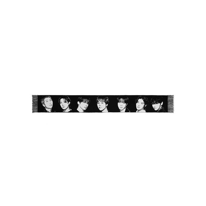 Image of [PRE-ORDER] BTS ‘Arirang’ Tour Merch T-Shirt (Global Exclusive) Photo Slogan Muffler