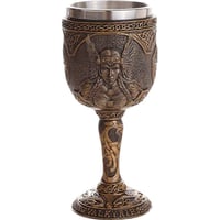 Image 2 of 👑The Armored Kingdom Divine Goddess Valkyrie Goblet-Norse Mythology-Ornate Design