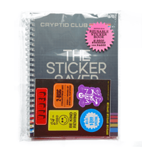 Image 2 of "The Sticker Saver" Reusable Sticker Book (100 Pages) + Deco Sticker Sheet 