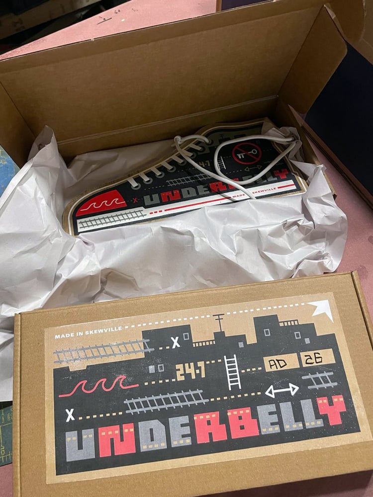 Image of SKEWVILLE X UNDERBELLY PROJECT sneakers