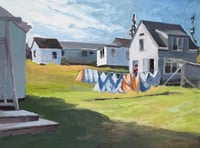 The Back of the Laundry, Monhegan Island