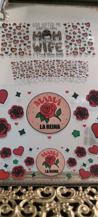 Image 1 of Uv DTF Sticker Transfers