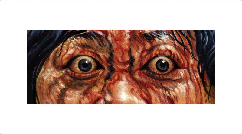 "Flying V" - 9" x 5"  limited edition gicleé