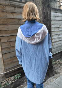 Image 5 of Santo Shirt Pink Blue Stripe