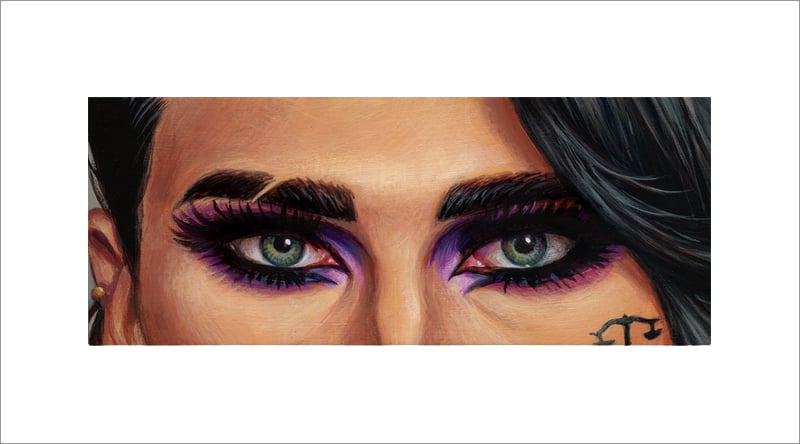 "My Brutality" - 9" x 5"  limited edition gicleé