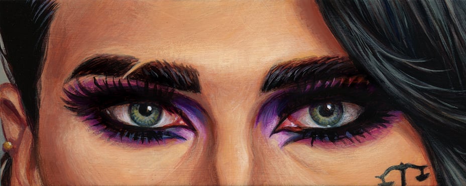 "My Brutality" - 9" x 5"  limited edition gicleé