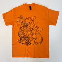 Flying Low Nat Cat T-Shirt Orange/Black