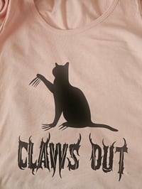 Image 1 of Claws Out Cotton Tank Top