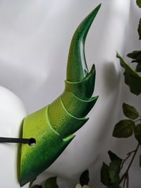 Image 4 of Dragon Horns | Green | XL