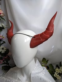 Image 1 of Dragon Horns | Red | XXL