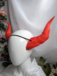 Image 1 of Dragon Horns | Neon Red | XXL