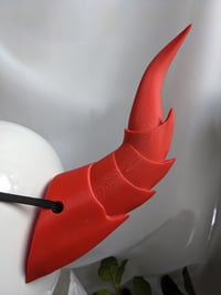 Image 4 of Dragon Horns | Neon Red | XXL