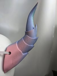 Image 5 of Dragon Horns | Rainbow Pink Blue Green | Large