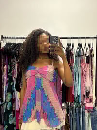 Image 4 of 00s ruched bust floaty fairy cami 