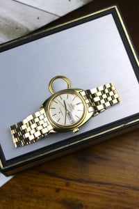 Image 2 of 1968 Omega Constellation 168.019 - Gerald Genta "C-Shape" design - All original with box