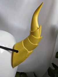 Image 4 of Dragon Horns | Yellow | Large