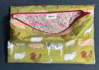 Fancy farmyard Big Zip Bag 