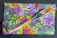 Image 1 of Florescent Garden Big Zip Bag 