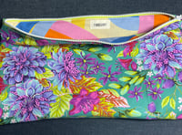 Image 2 of Florescent Garden Big Zip Bag 