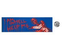 Image 2 of I Am In Hell Help Me Hellraiser Bumper Sticker
