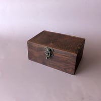 Image 1 of Minamalist Tarot Deck Box - Walnut