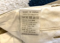 Image 9 of Or Slow Japan khaki chino pants, size 3 (32”)