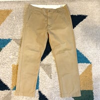 Image 1 of Or Slow Japan khaki chino pants, size 3 (32”)