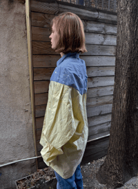 Image 3 of Santo Shirt Yellow and Blue Shirt