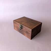 Image 1 of Minamalist Tarot Deck Box - Walnut II