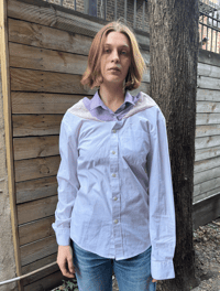 Image 4 of Santo Shirt White Black Shirt