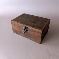 Image 1 of Minamalist Tarot Deck Box - Walnut III