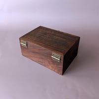 Image 3 of Minamalist Tarot Deck Box - Walnut III