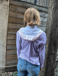 Image 2 of Santo Shirt Purple Stripe