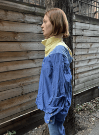 Image 1 of Santo Shirt Yellow Blue Stripe