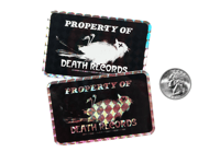 Image 2 of Property of Death Records Prismatic Stickers (Phantom of the Paradise)