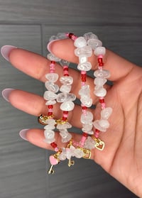 Triple Heart Charm Bracelet 