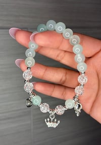 Icy Mint Charm Bracelet 