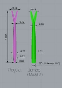 Image 6 of 4 inch [JUMBO] Fork Tail Minnow ( MODEL J )