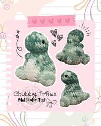 Image 1 of Small Chubby Dino