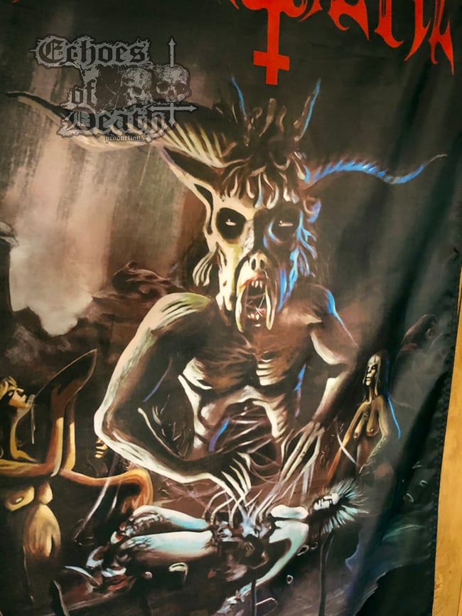 IMPALED NAZARENE Tol Cormpt Norz 3x5FT FLAG